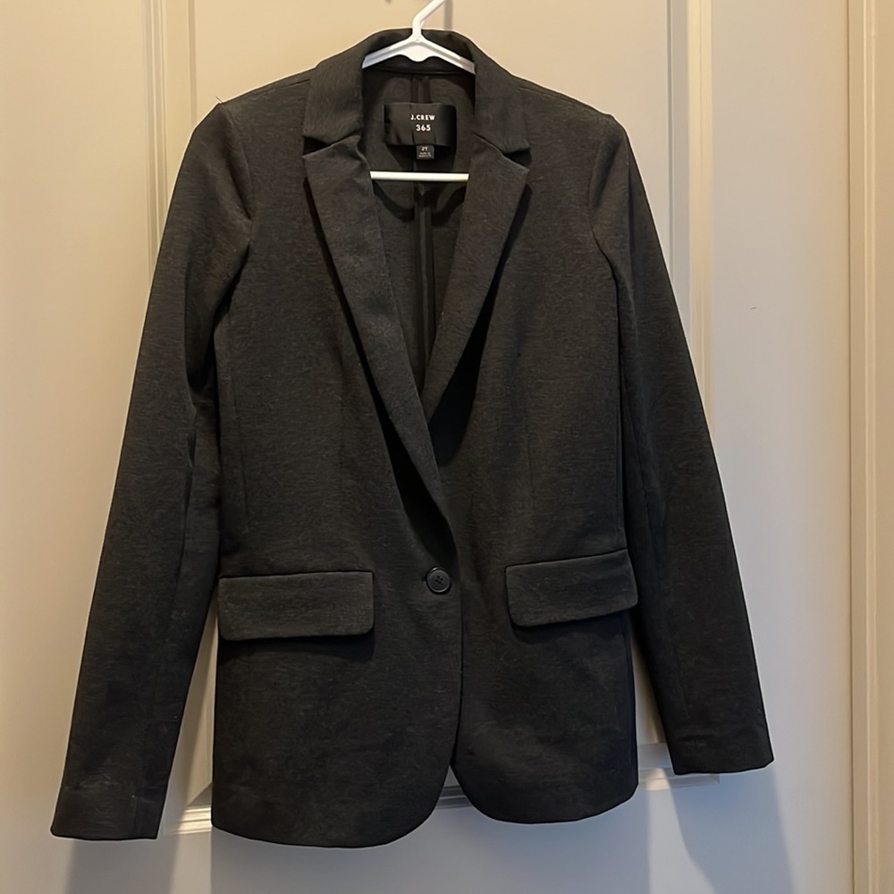 Black J Crew Boyfriend Blazer 2T